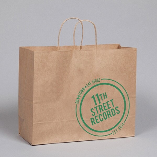 Natural Kraft Paper Custom PRINTED